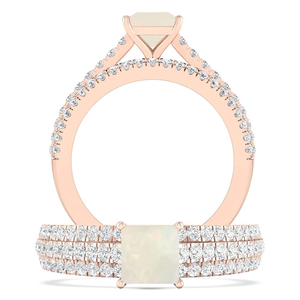 Rose Gold - Opal