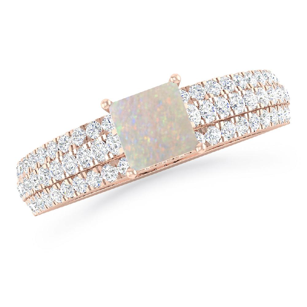 Rose Gold - Opal