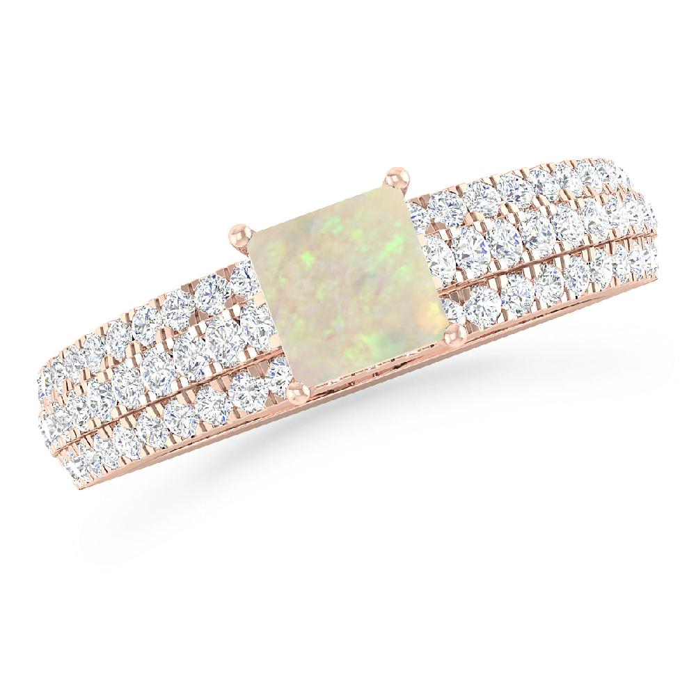 Rose Gold - Opal