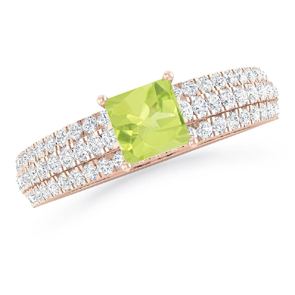 Rose Gold - Peridot