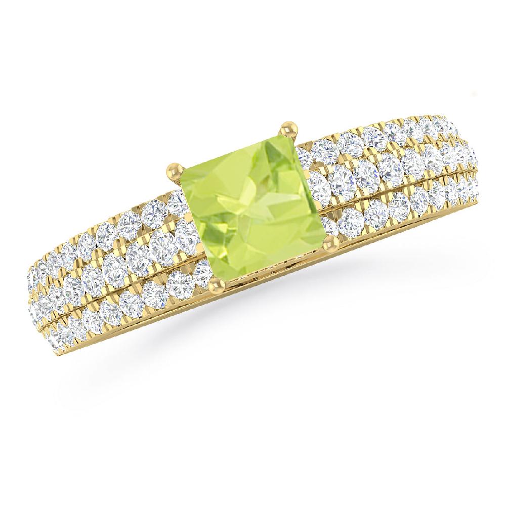 Yellow Gold - Peridot