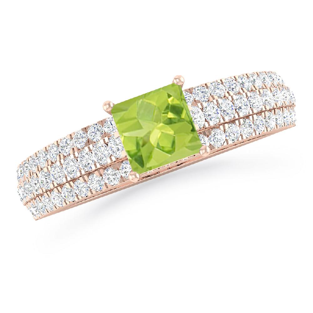 Rose Gold - Peridot