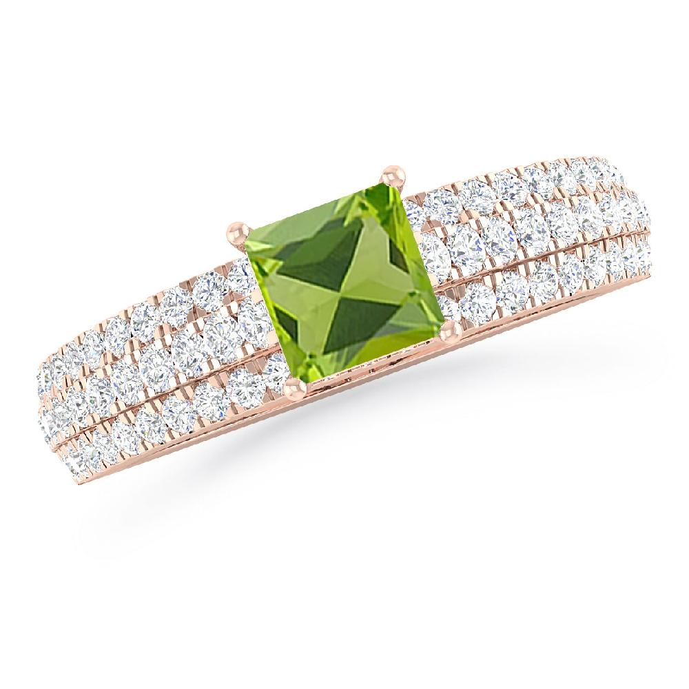 Rose Gold - Peridot