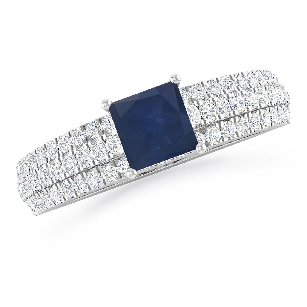 White Gold - Sapphire