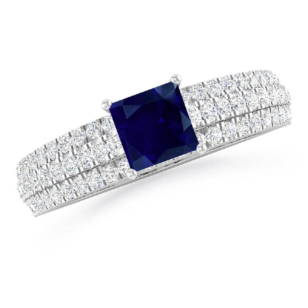 White Gold - Sapphire