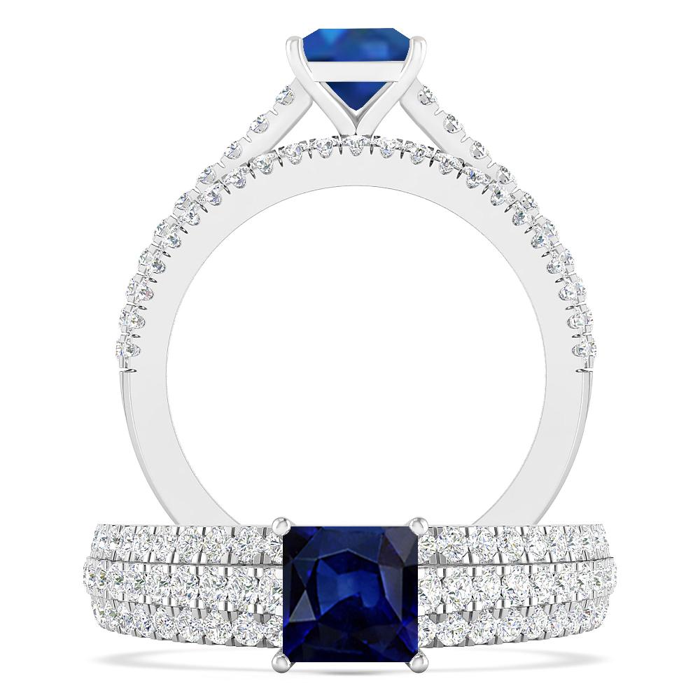 White Gold - Sapphire