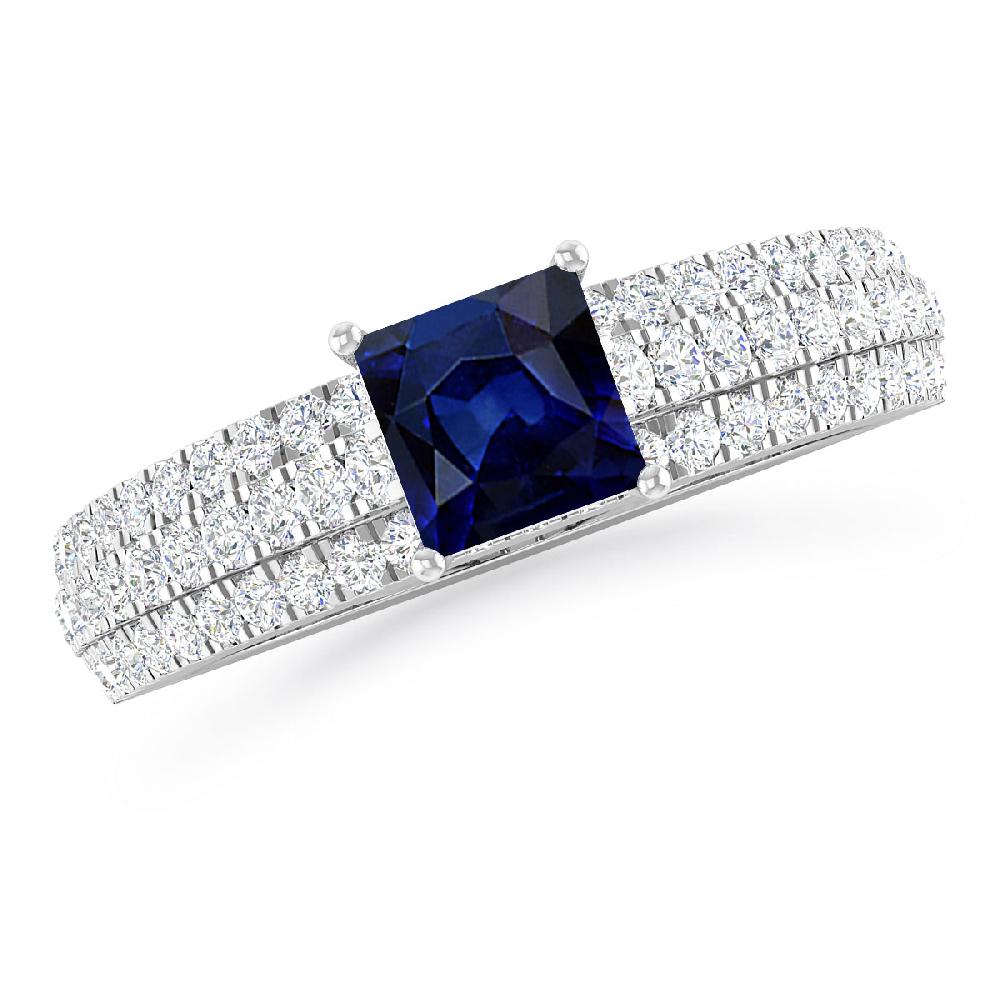 White Gold - Sapphire