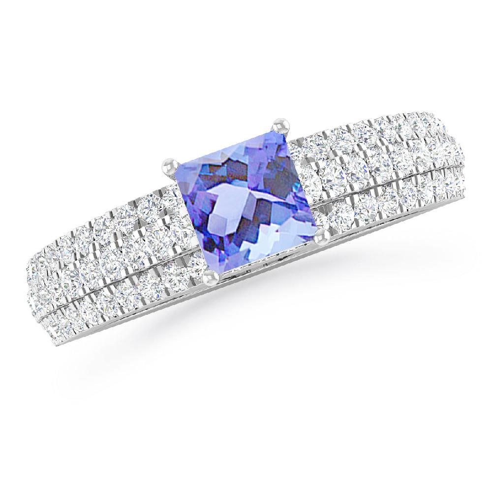 White Gold - Tanzanite