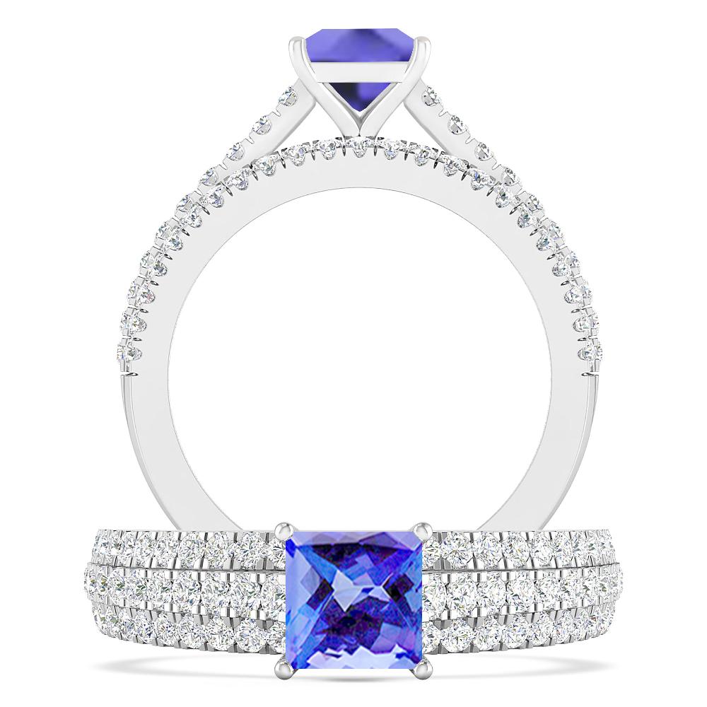 White Gold - Tanzanite