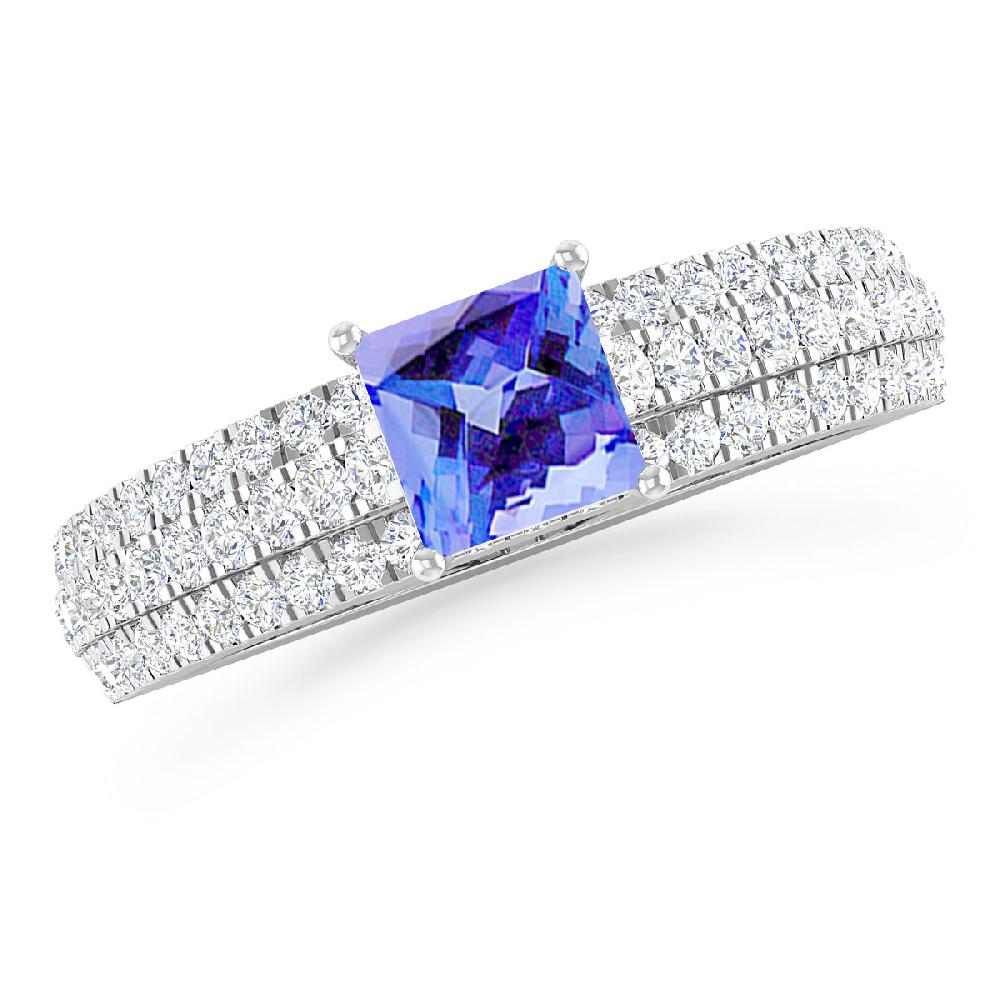 White Gold - Tanzanite