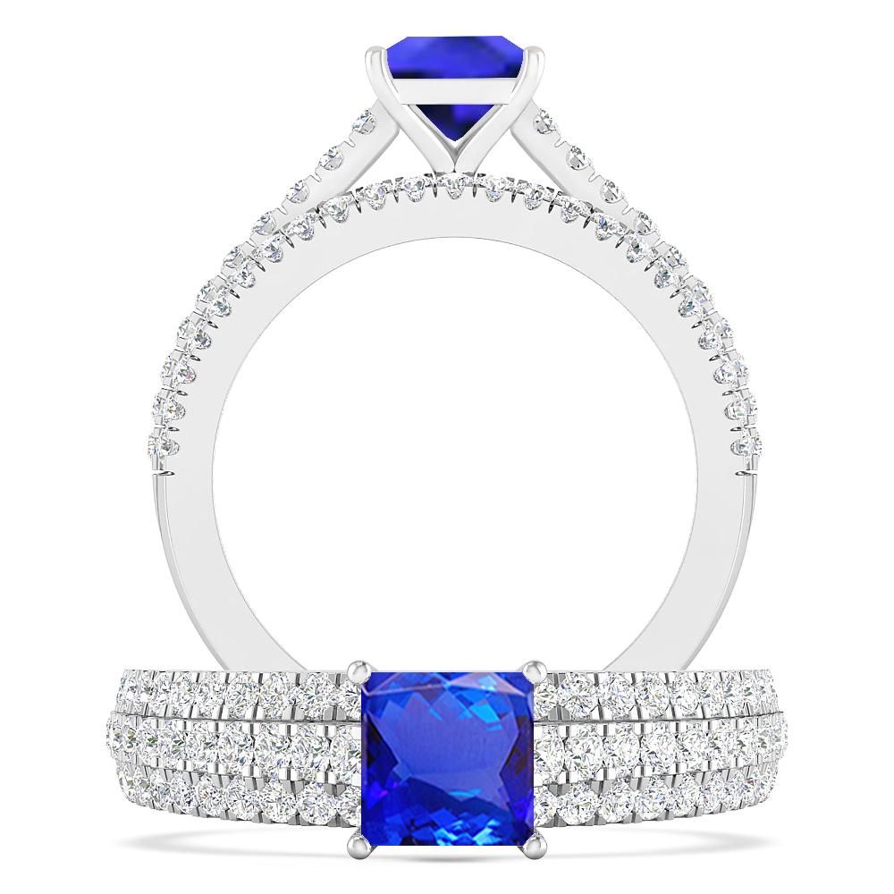 White Gold - Tanzanite