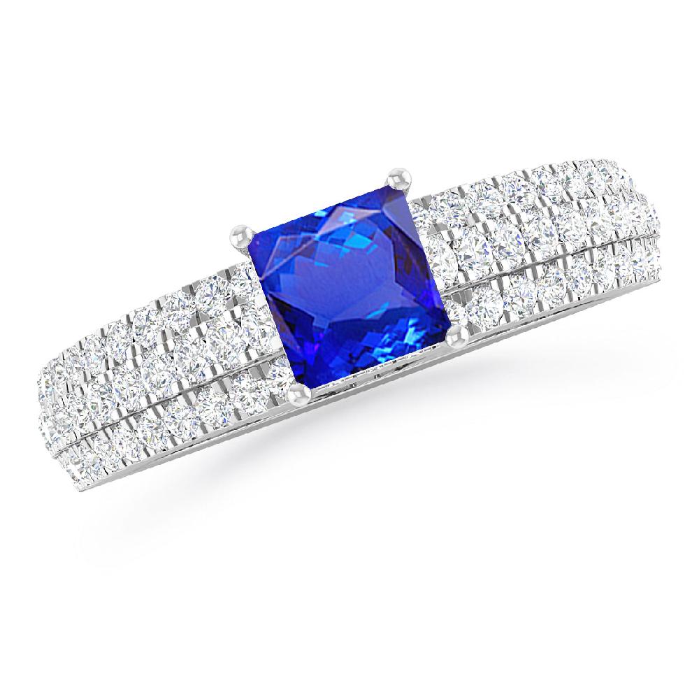 White Gold - Tanzanite