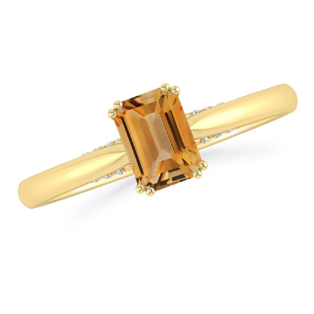 Yellow Gold - Citrine