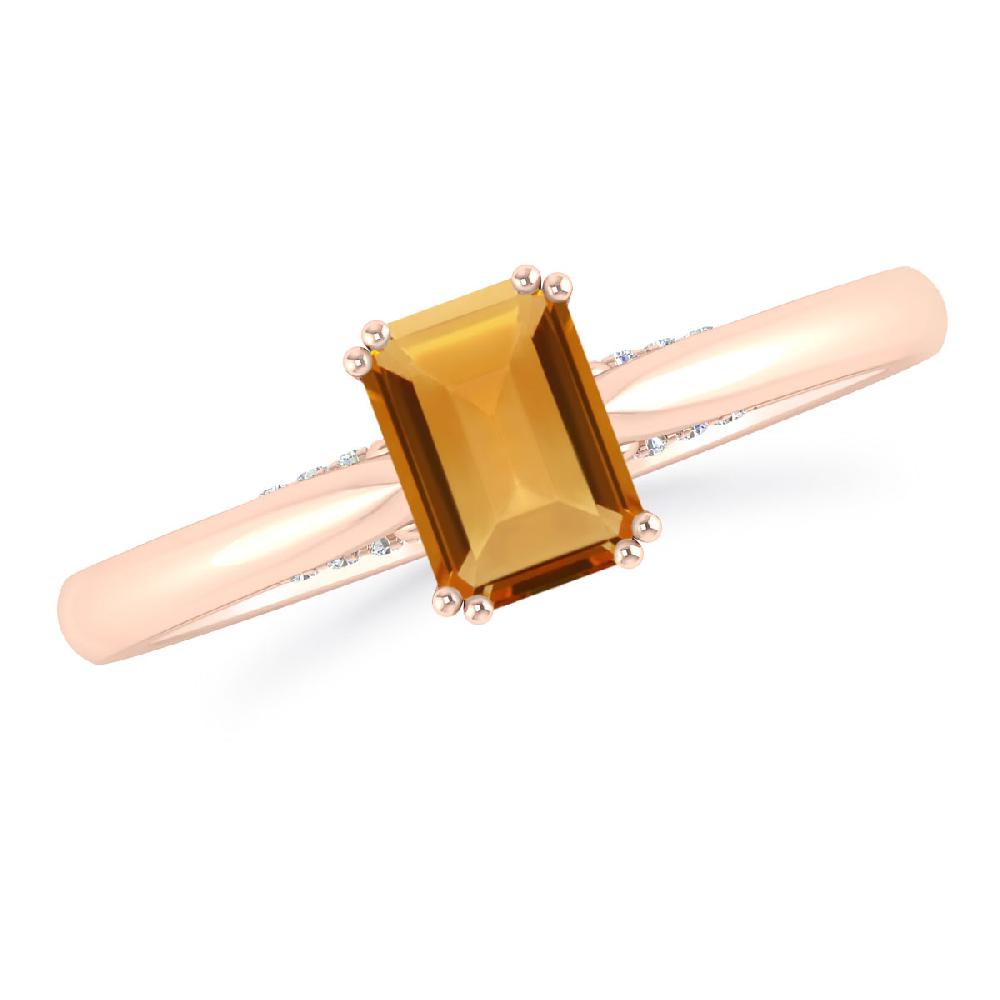 Rose Gold - Citrine