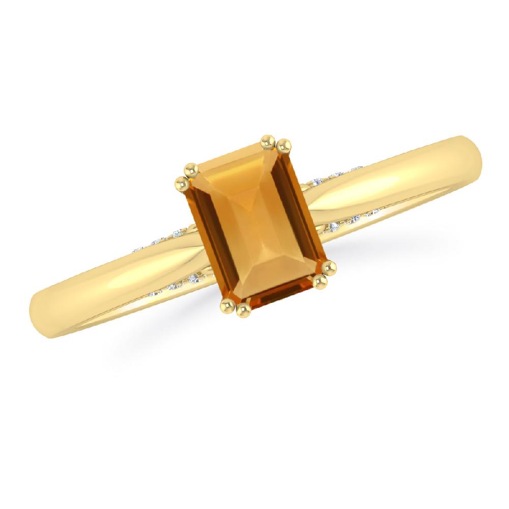 Yellow Gold - Citrine