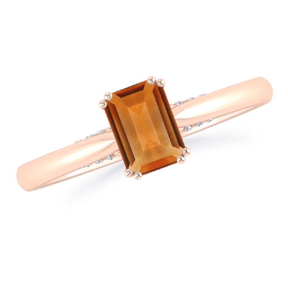 Rose Gold - Citrine