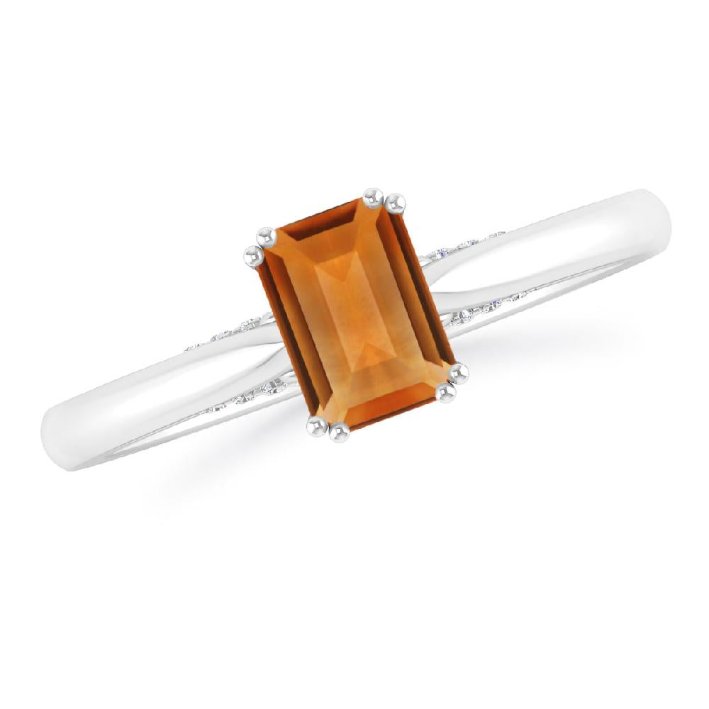 White Gold - Citrine