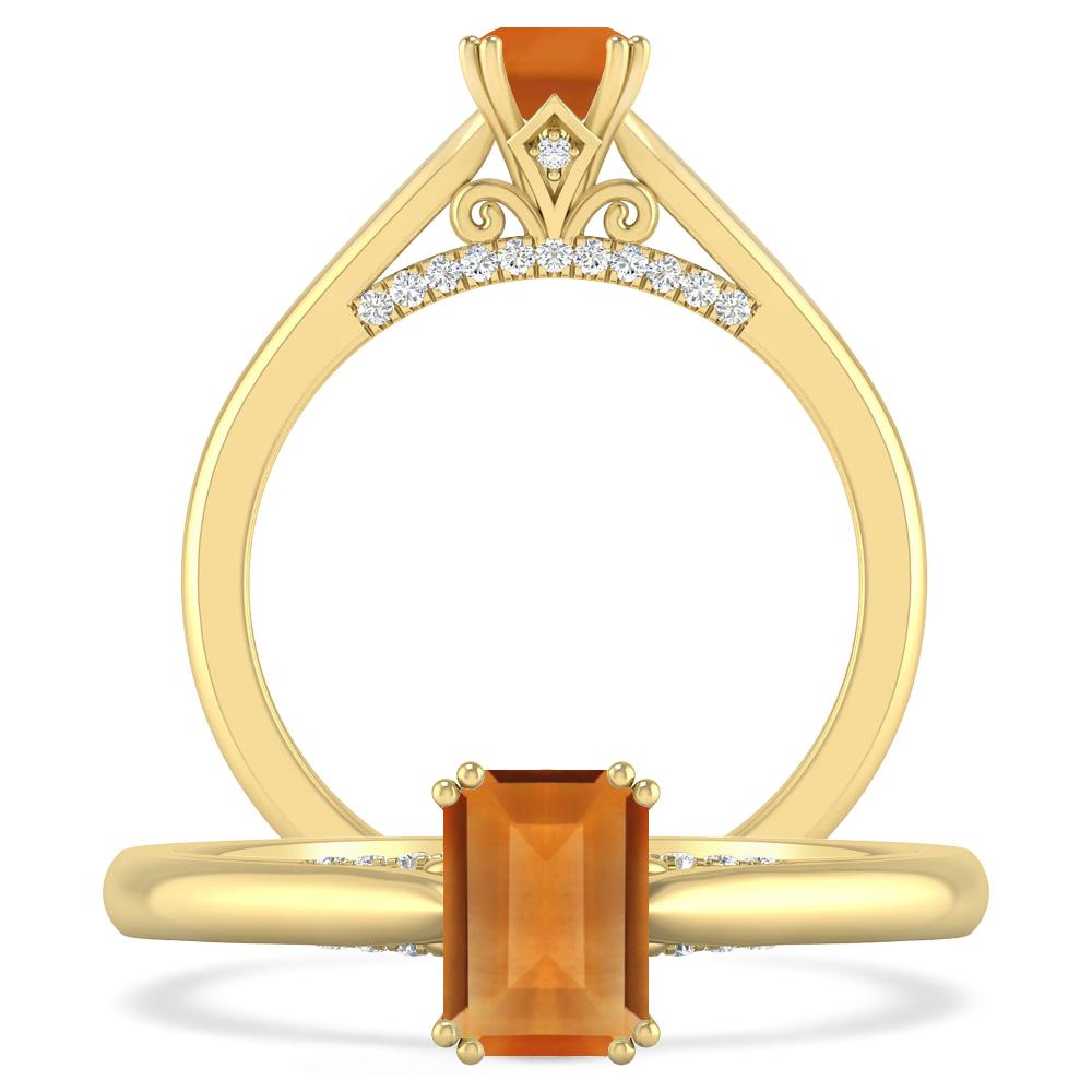 Yellow Gold - Citrine