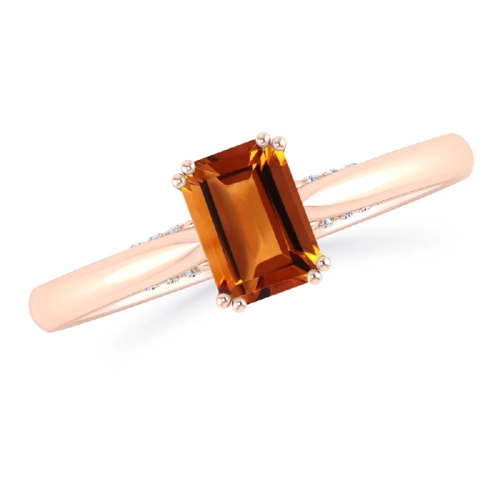 Rose Gold - Citrine