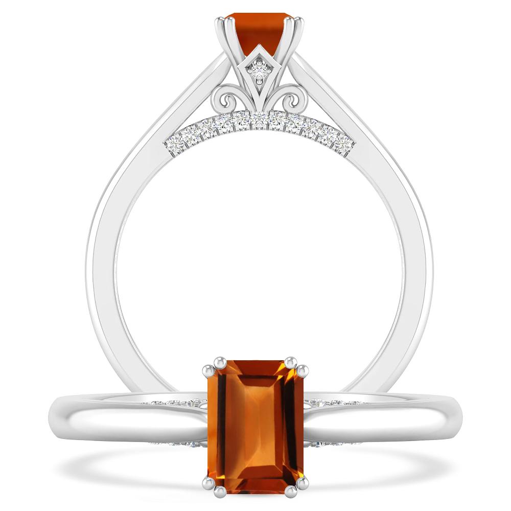 White Gold - Citrine
