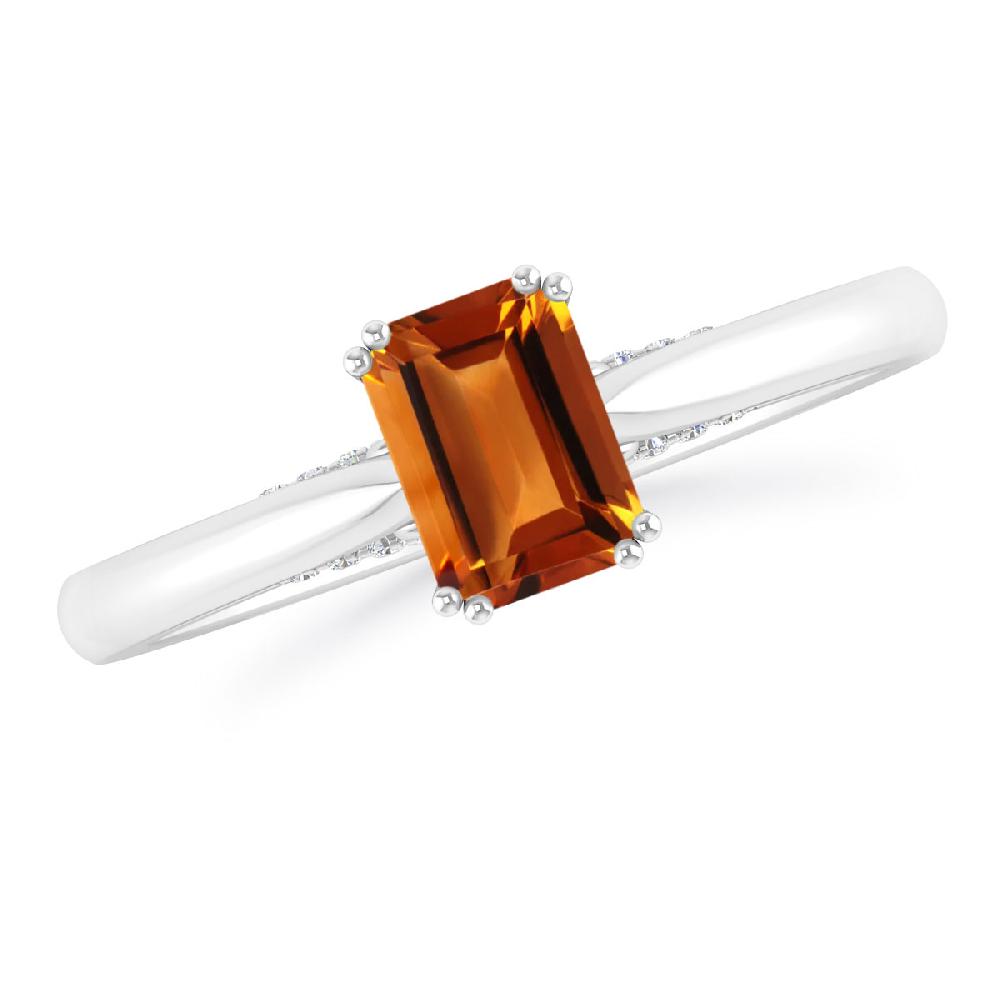 White Gold - Citrine