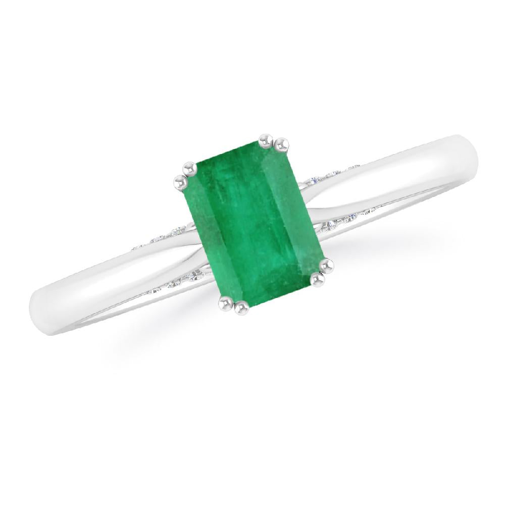 White Gold - Emerald