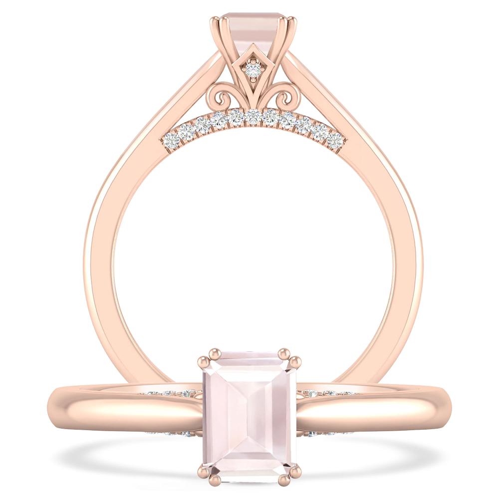 Rose Gold - Morganite