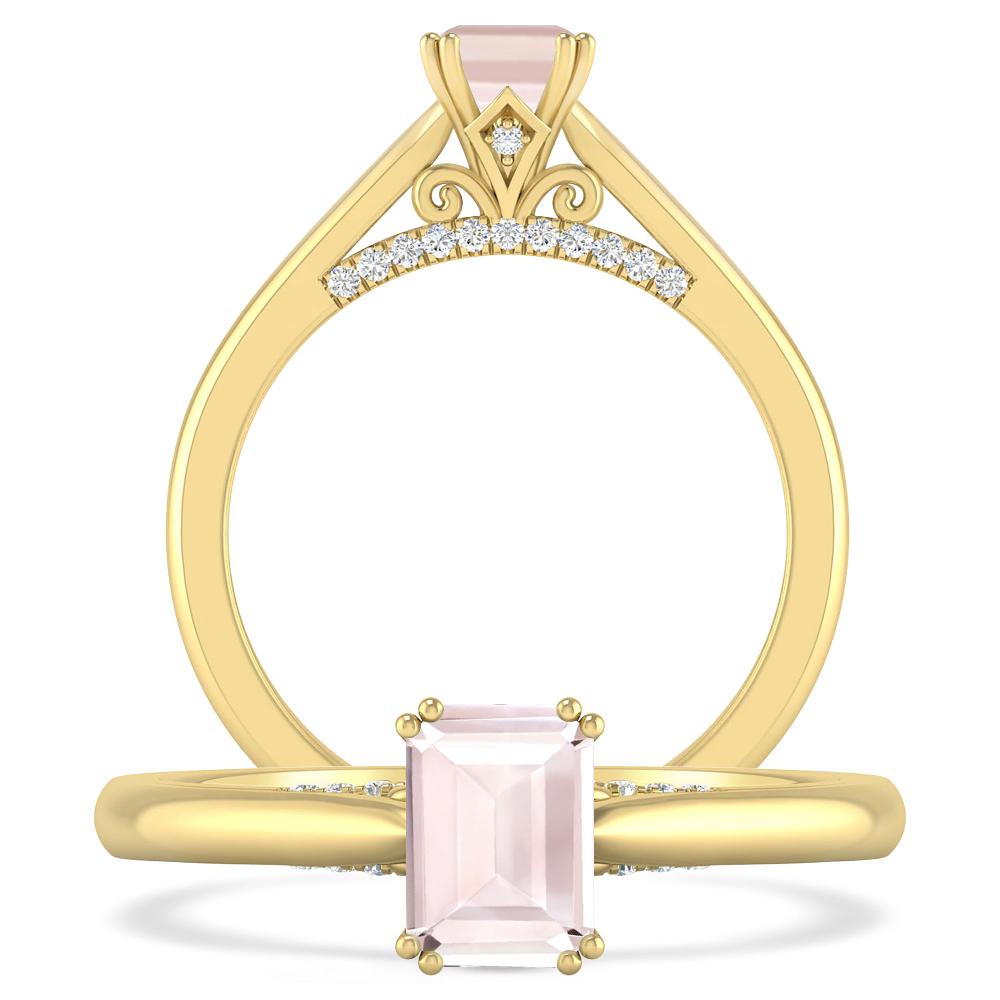 Yellow Gold - Morganite