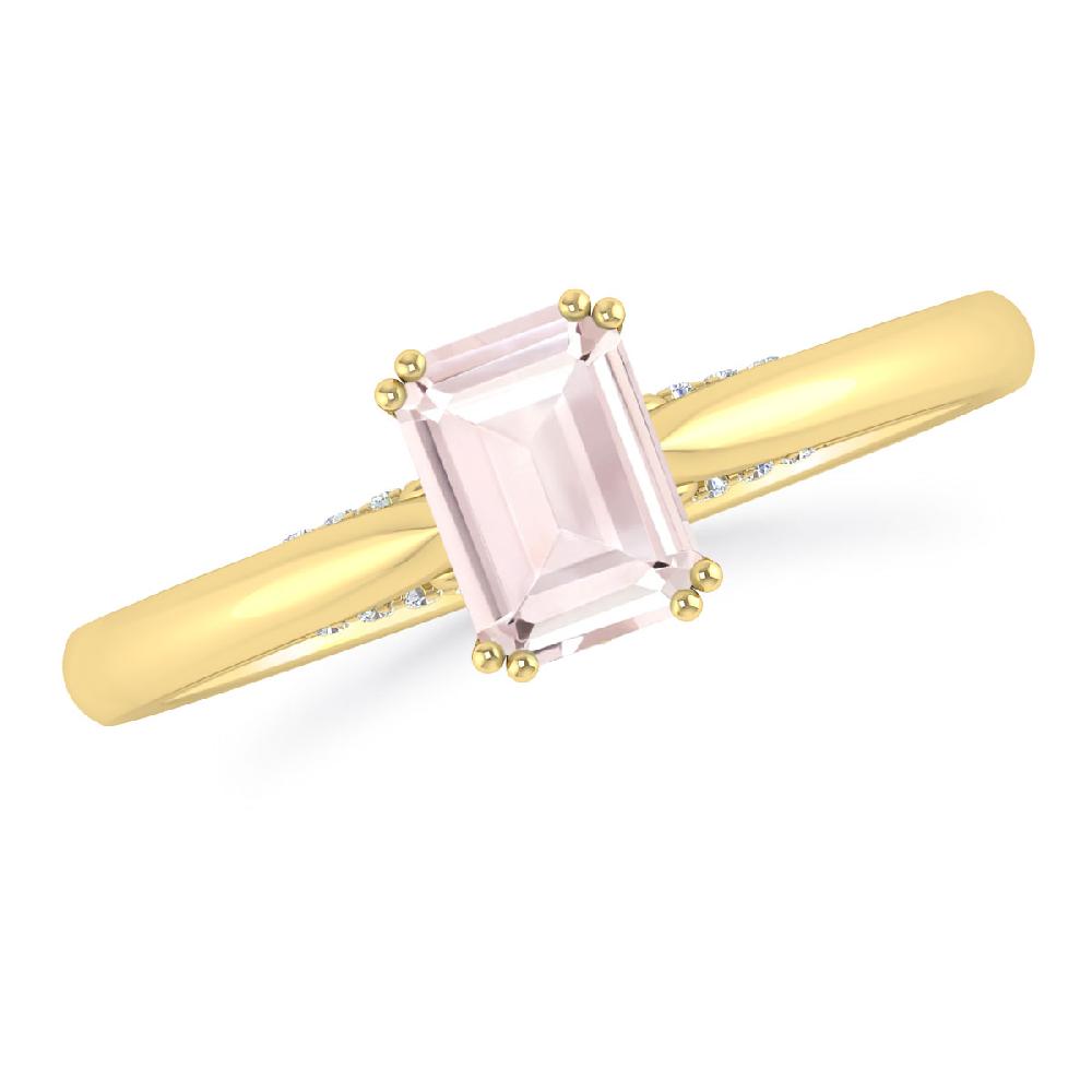 Yellow Gold - Morganite