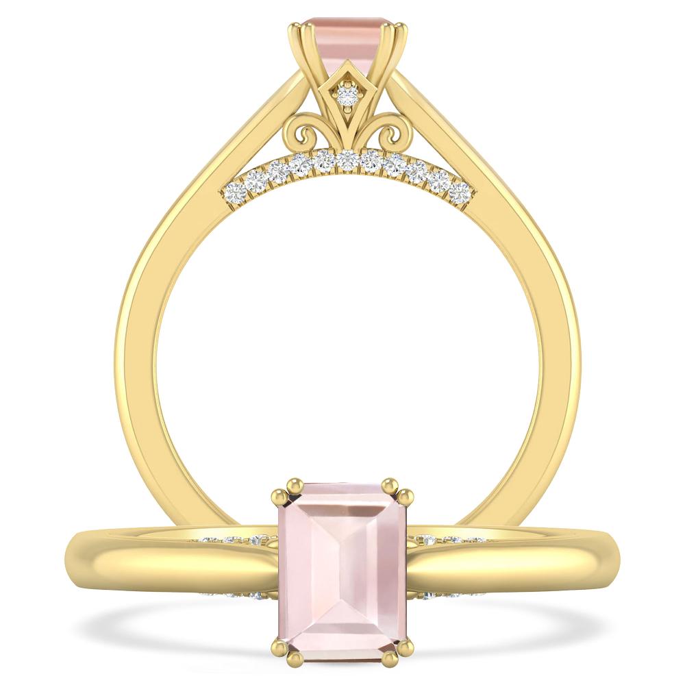 Yellow Gold - Morganite