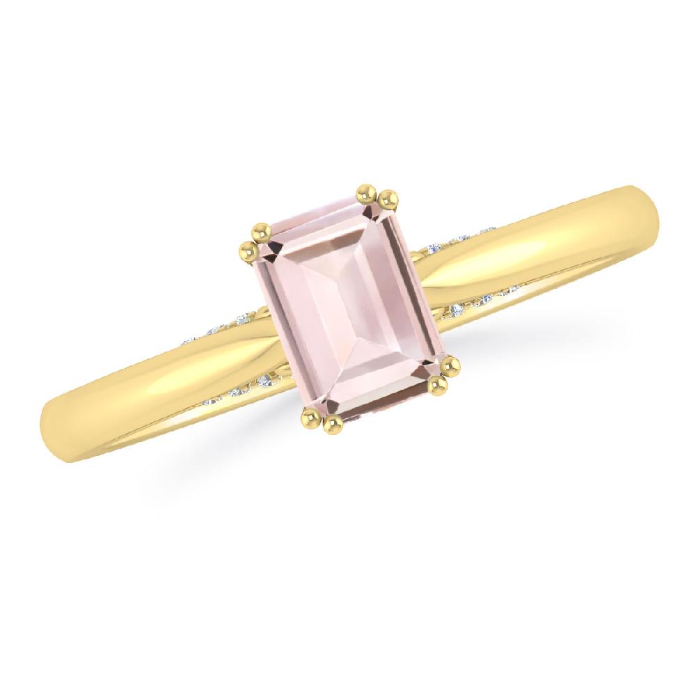 Yellow Gold - Morganite