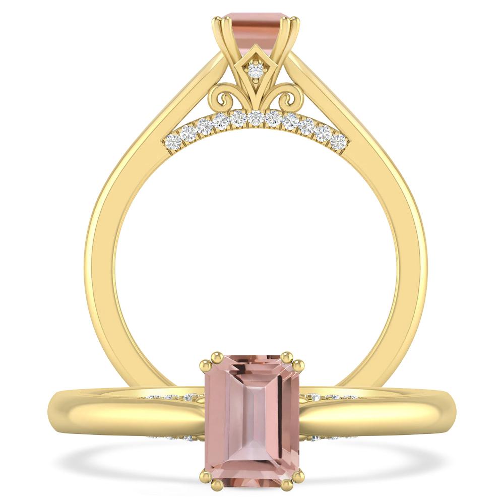 Yellow Gold - Morganite