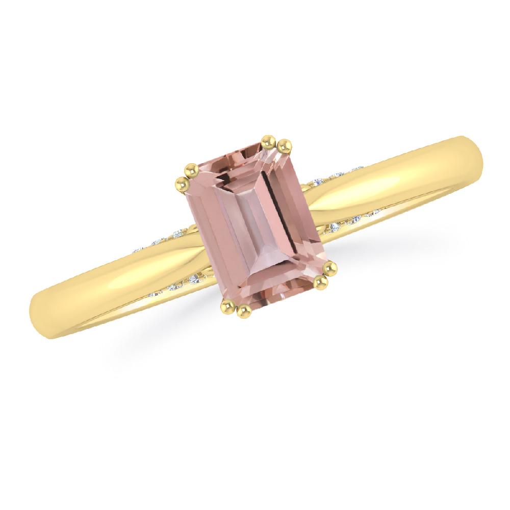 Yellow Gold - Morganite