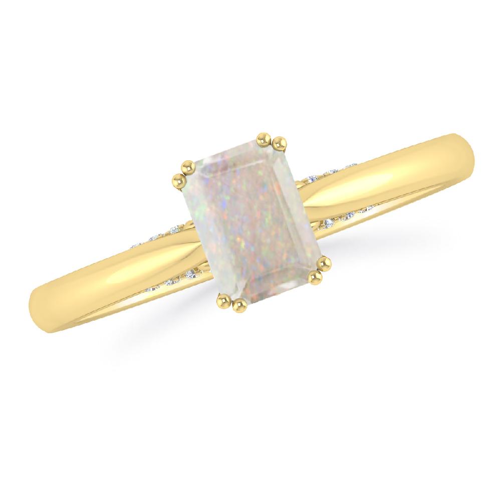 Yellow Gold - Opal