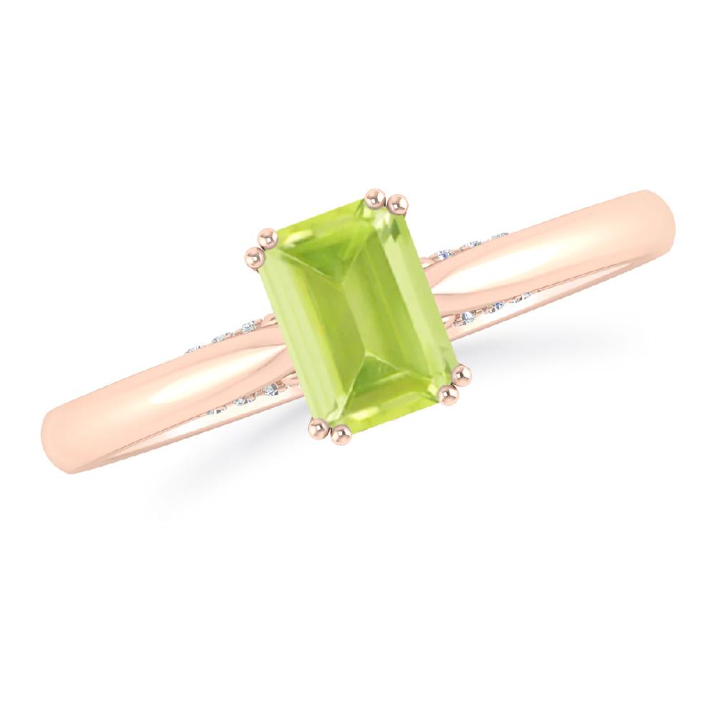 Rose Gold - Peridot