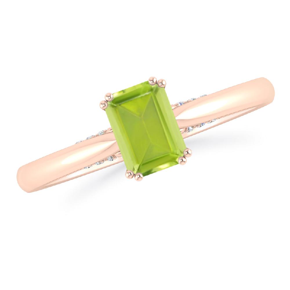 Rose Gold - Peridot