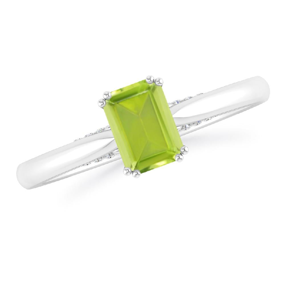 White Gold - Peridot