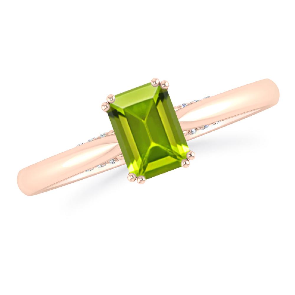 Rose Gold - Peridot