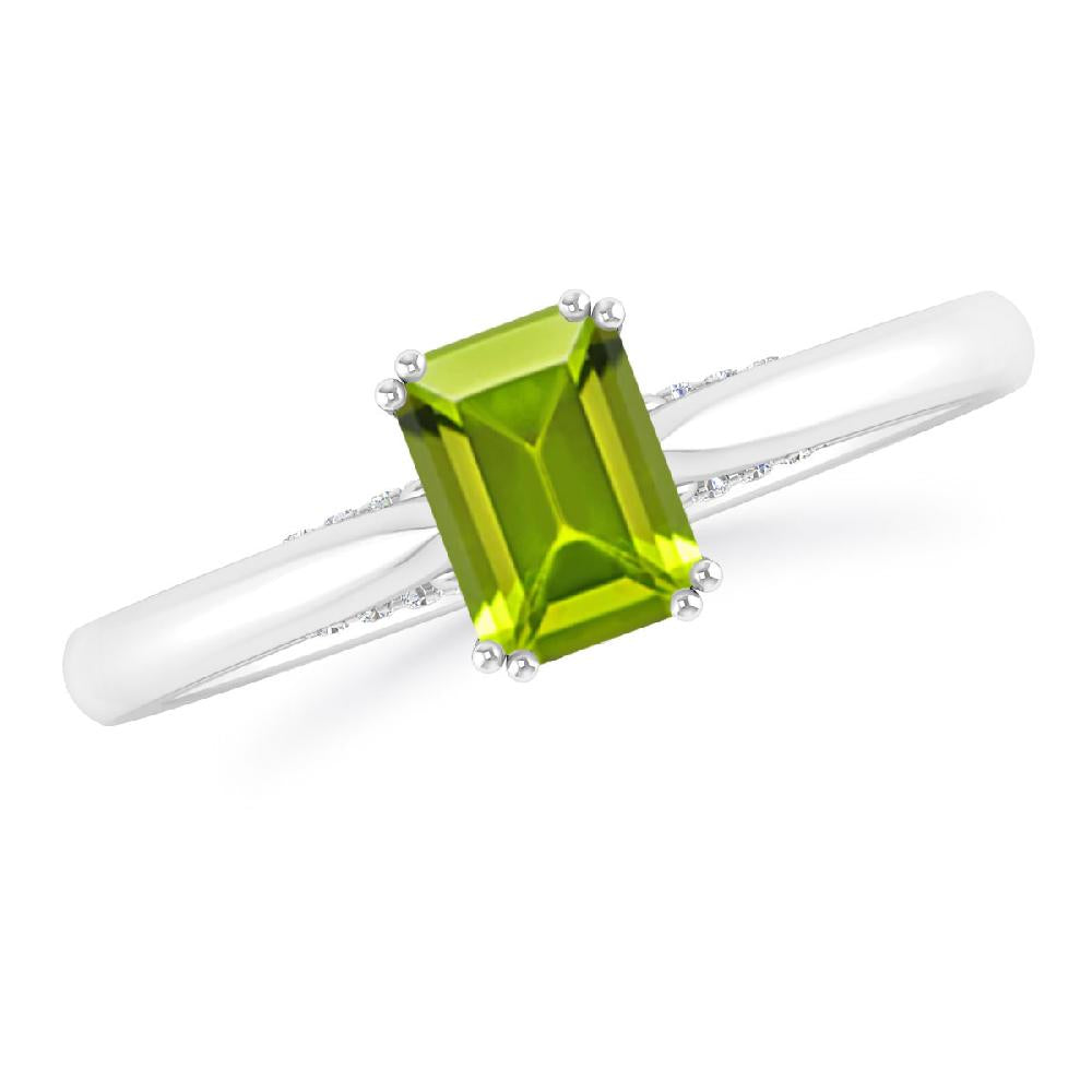 White Gold - Peridot