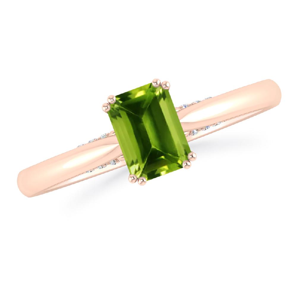 Rose Gold - Peridot