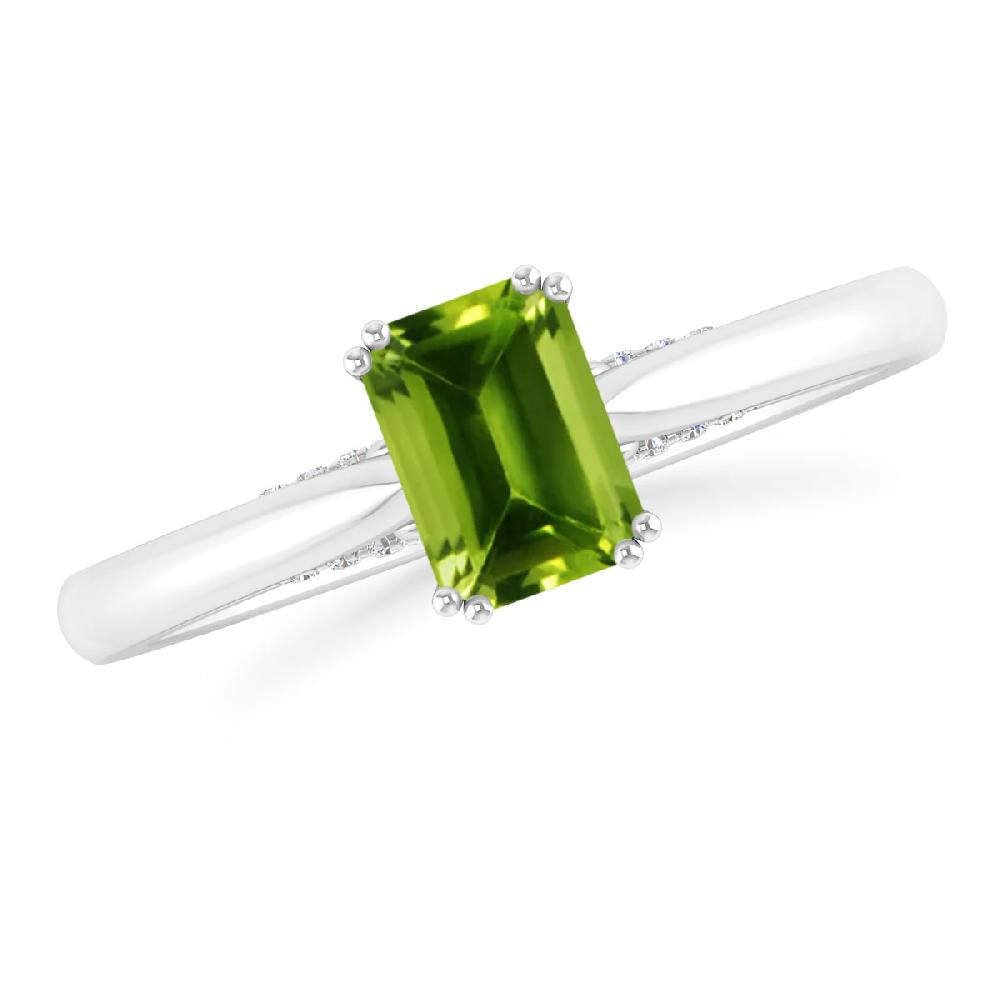 White Gold - Peridot