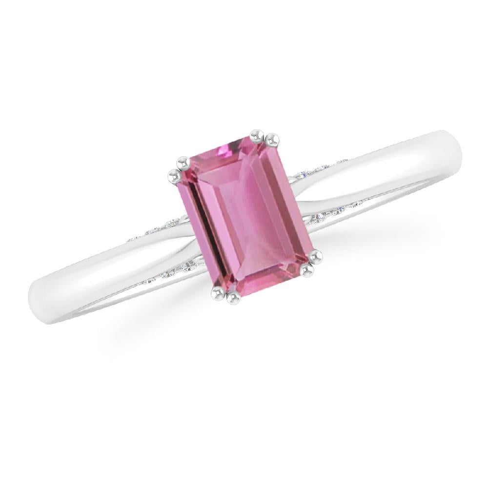 White Gold - Pink Tourmaline