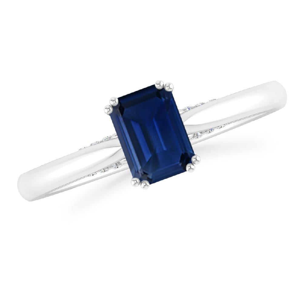 White Gold - Sapphire