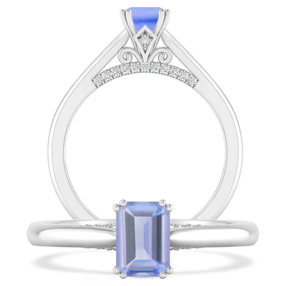 White Gold - Tanzanite