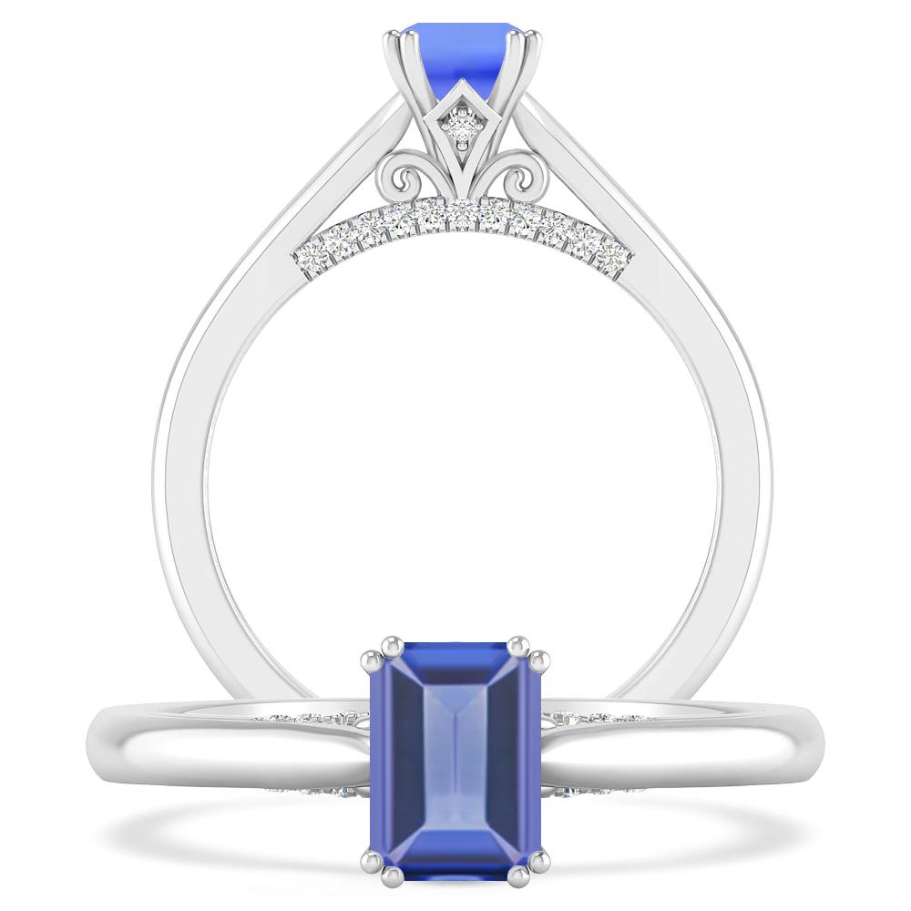 White Gold - Tanzanite