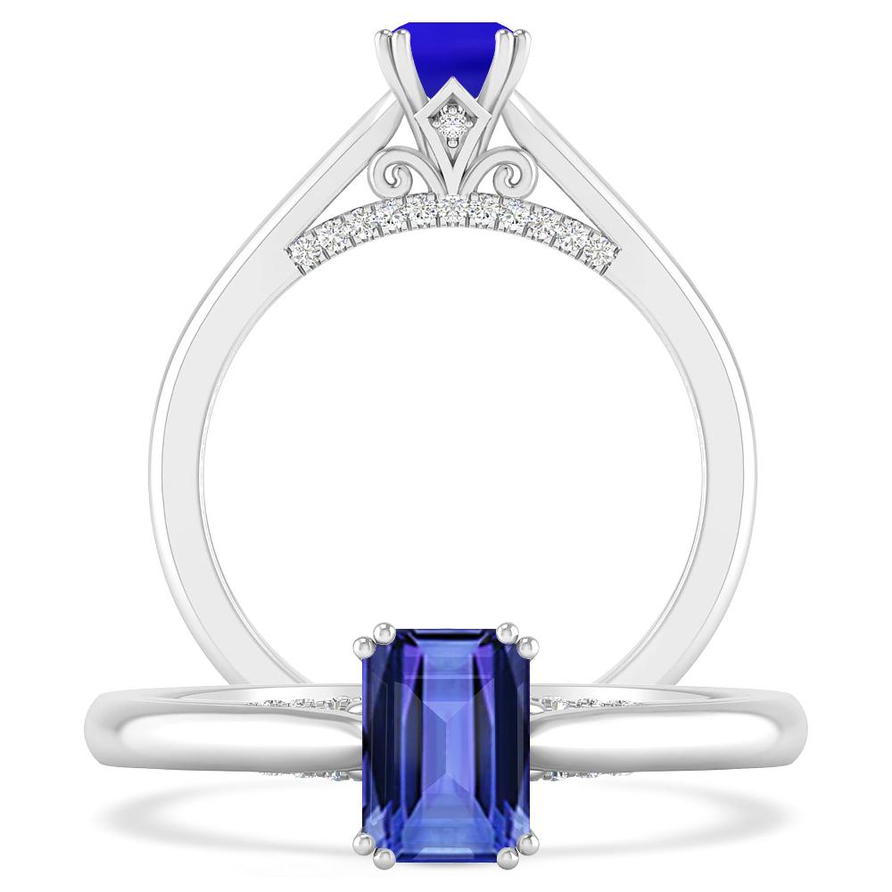 White Gold - Tanzanite