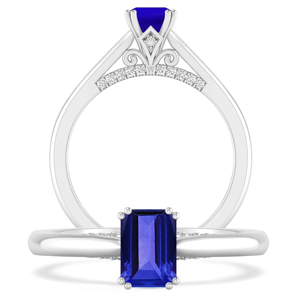 White Gold - Tanzanite