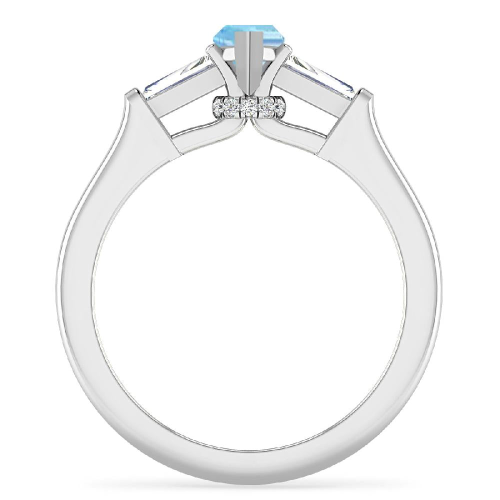 White Gold - Aquamarine