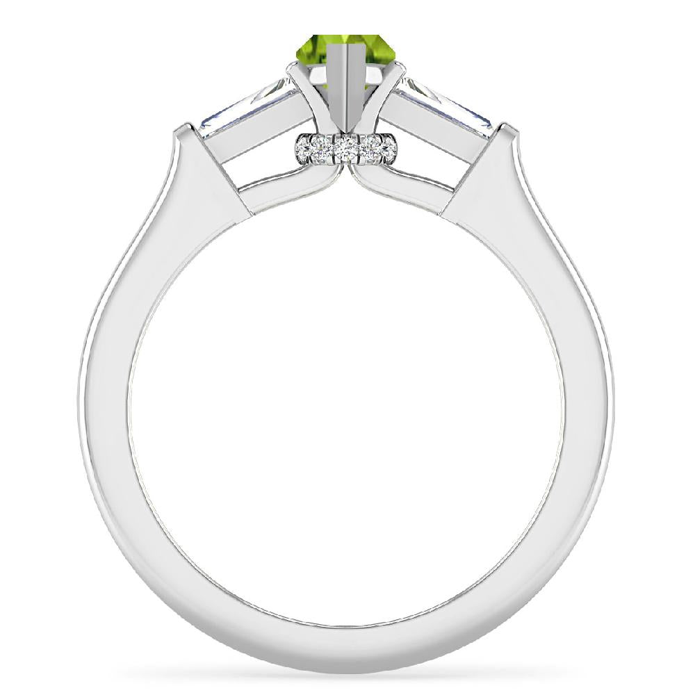 White Gold - Peridot