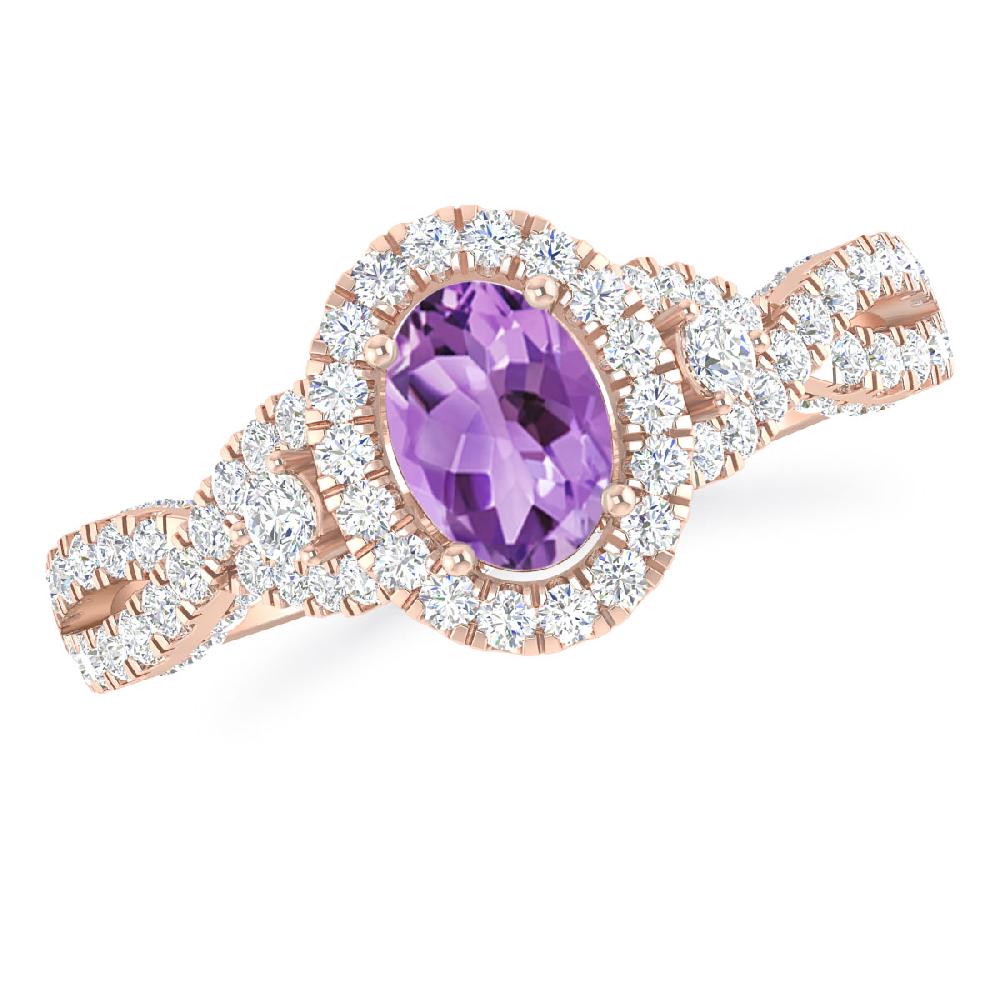 Rose Gold - Amethyst